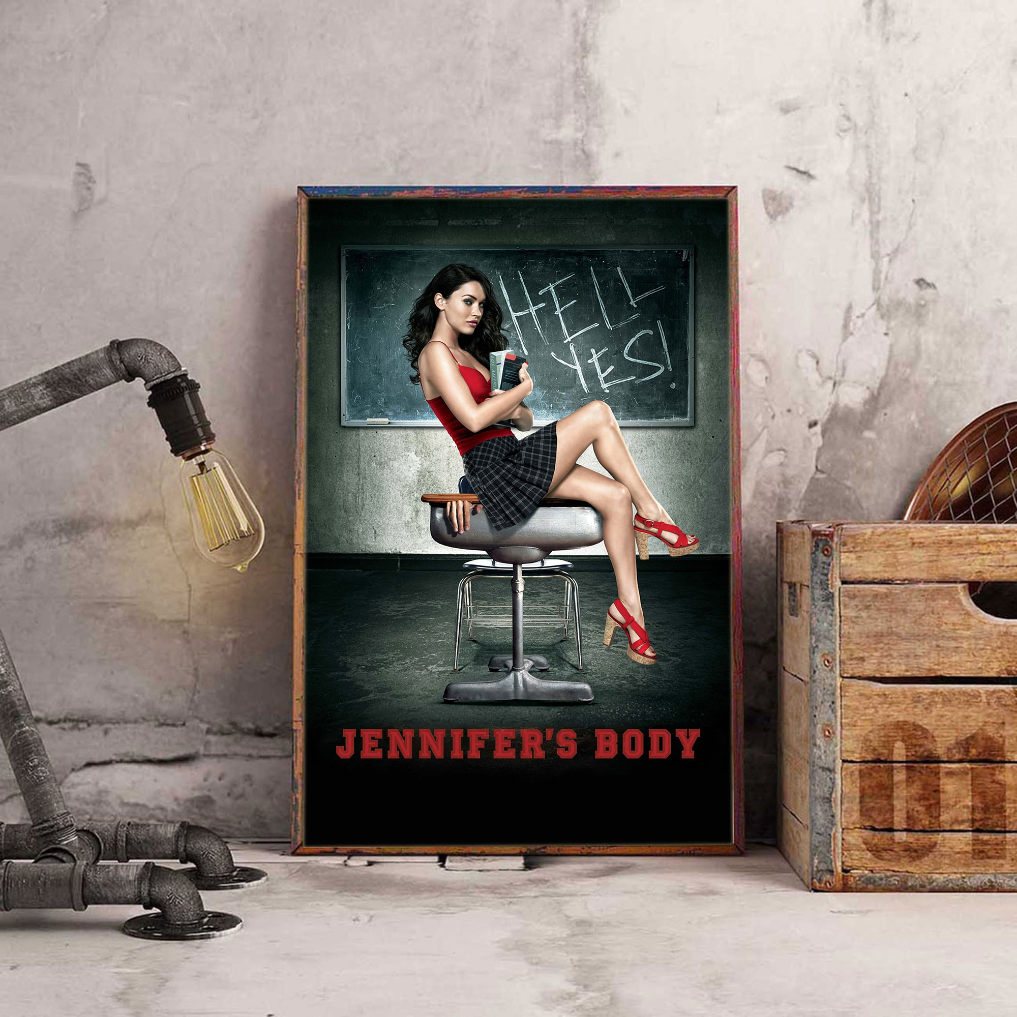 Jennifer's Body Poster, Jennifer's Body Wall Art, Movie Home Inspire