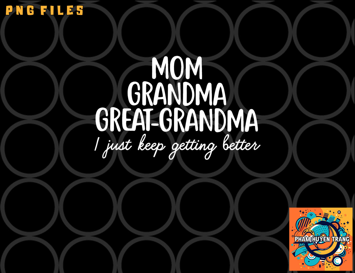 Mom Grandma Great Grandma I Keep Getting Better Mom Gifts pn | Inspire ...