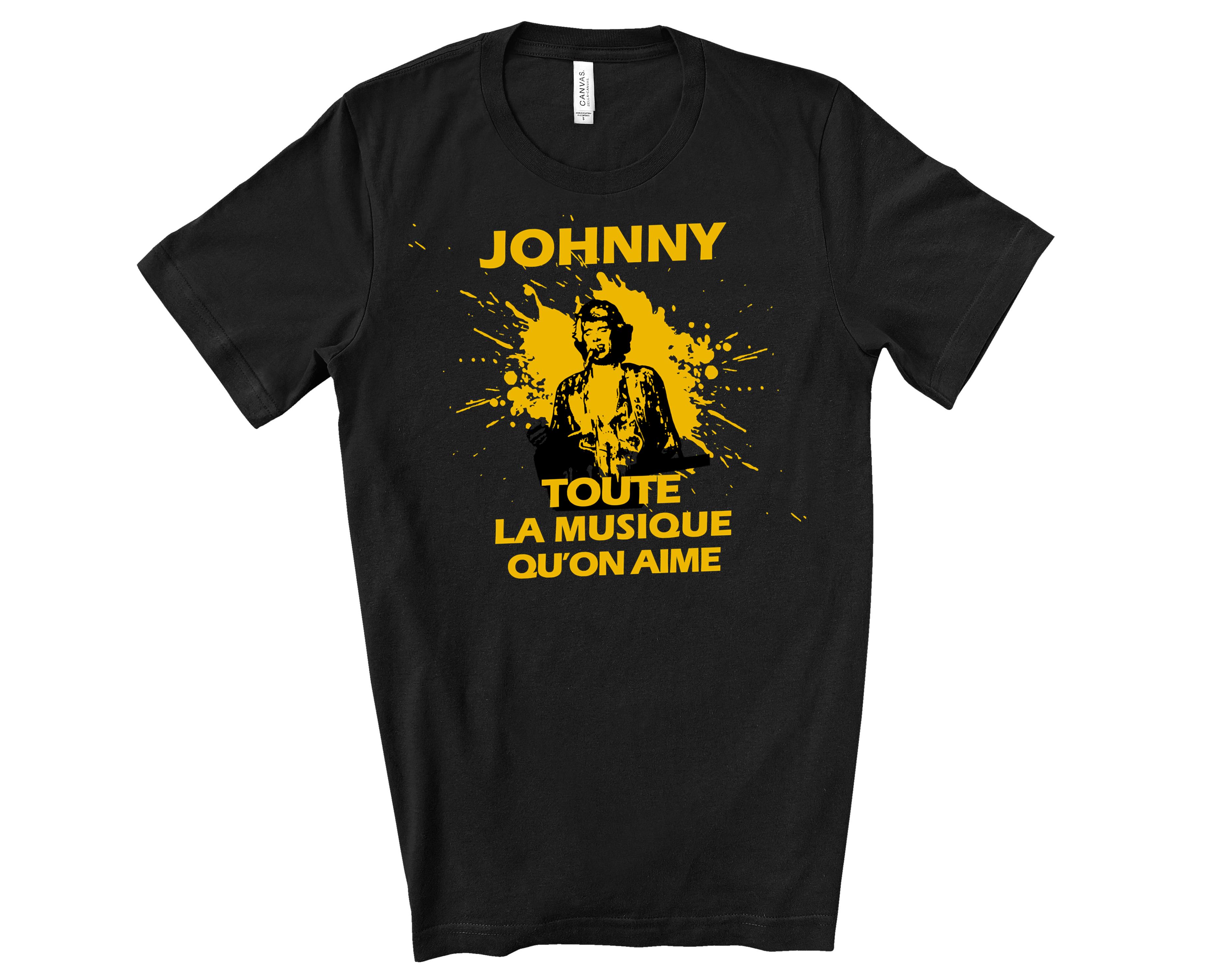 Johnny Hallyday Shirt, Johnny Hallyday T Shirt, Johnny Hally Inspire Uplift