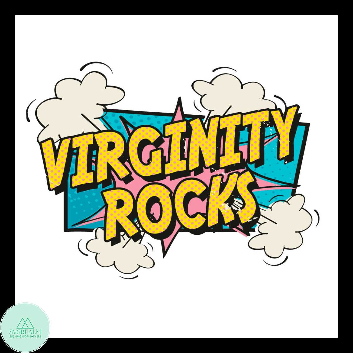 Virginity Rocks Text virginity rocks svg - Inspire Uplift