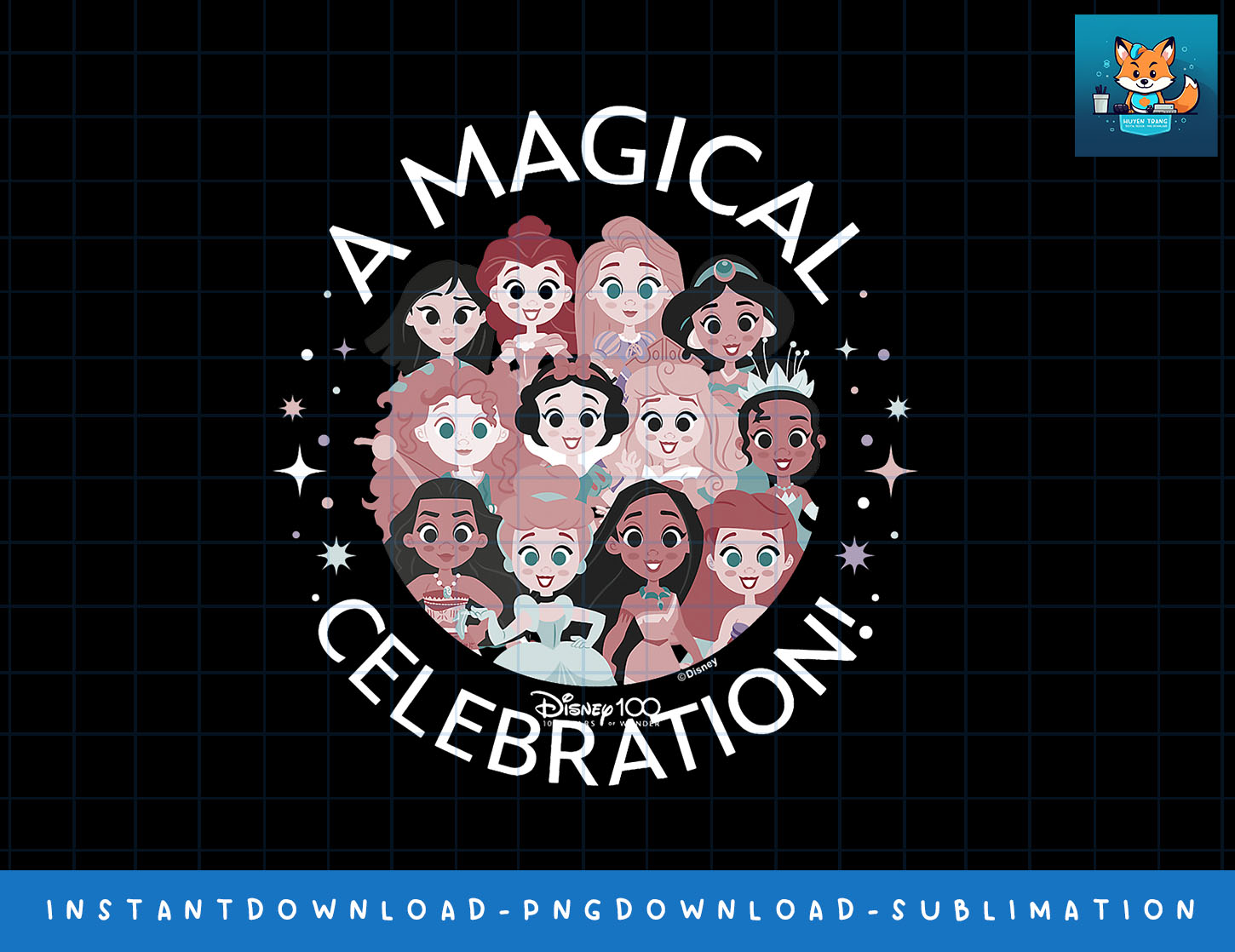 Disney 100 - A Magical Celebration Disney Princess png, subl | Inspire ...