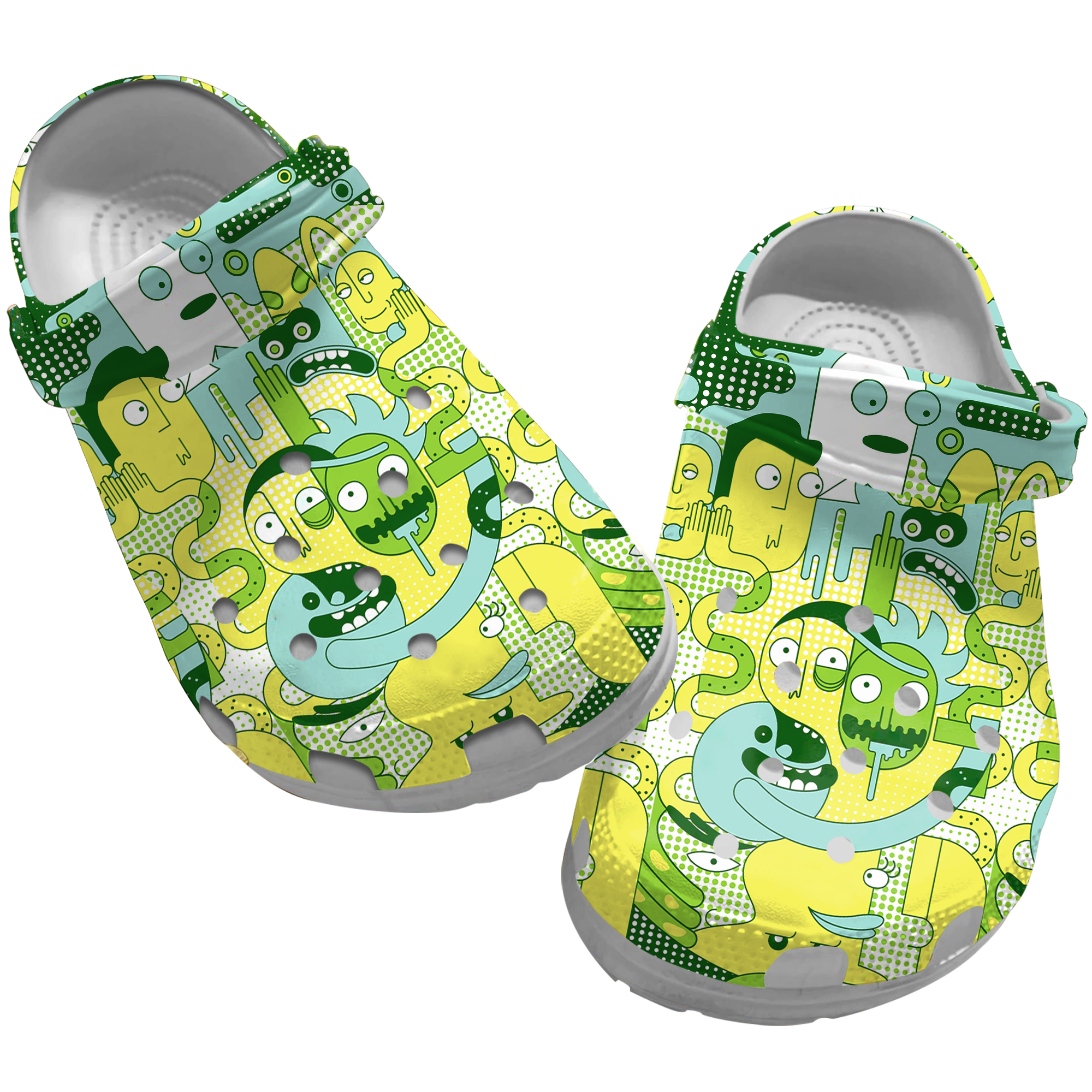 Rick and Morty Crocs, Rick and Morty Clog Shoes Unisex, Movi | Inspire ...