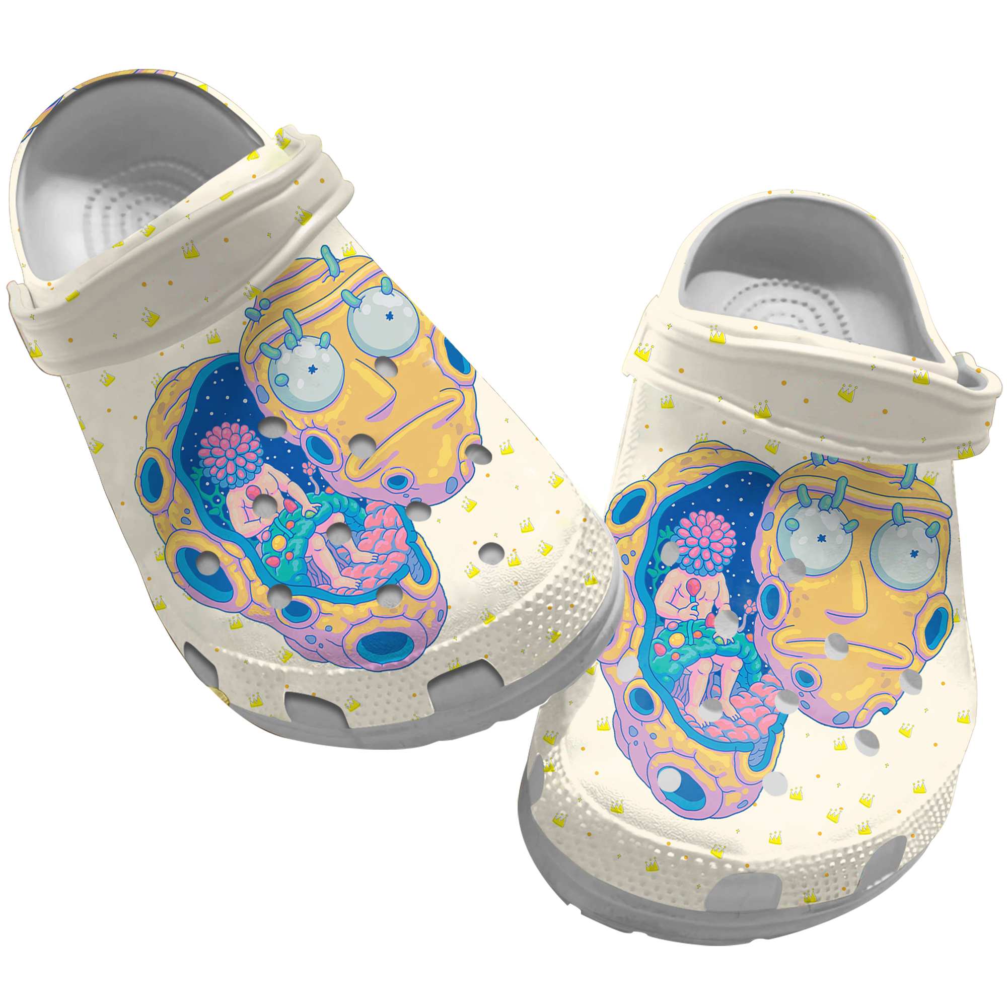 melos rick and morty shoes