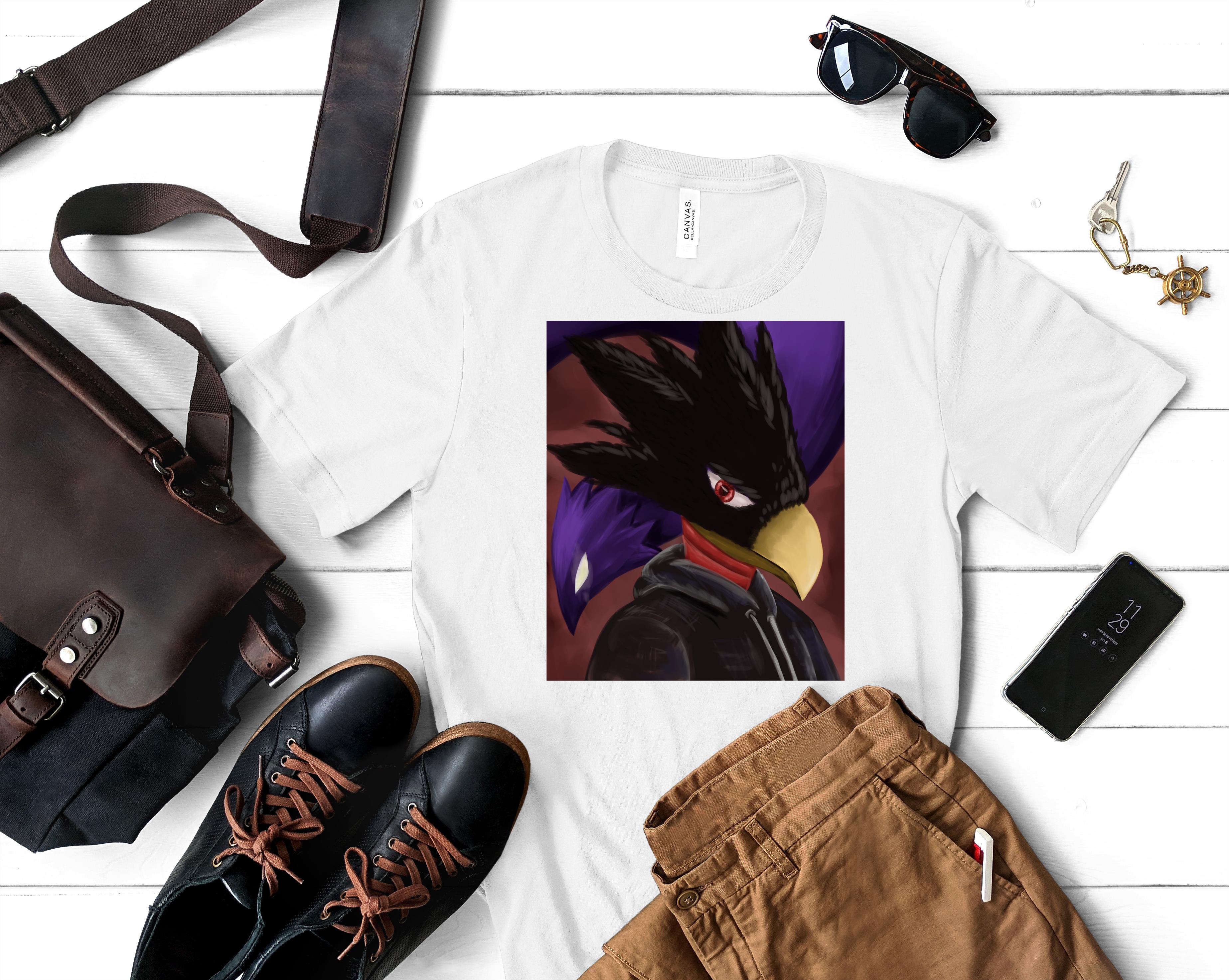 Tokoyami Shirt, Tokoyami T Shirt, Anime Shirt Inspire Uplift
