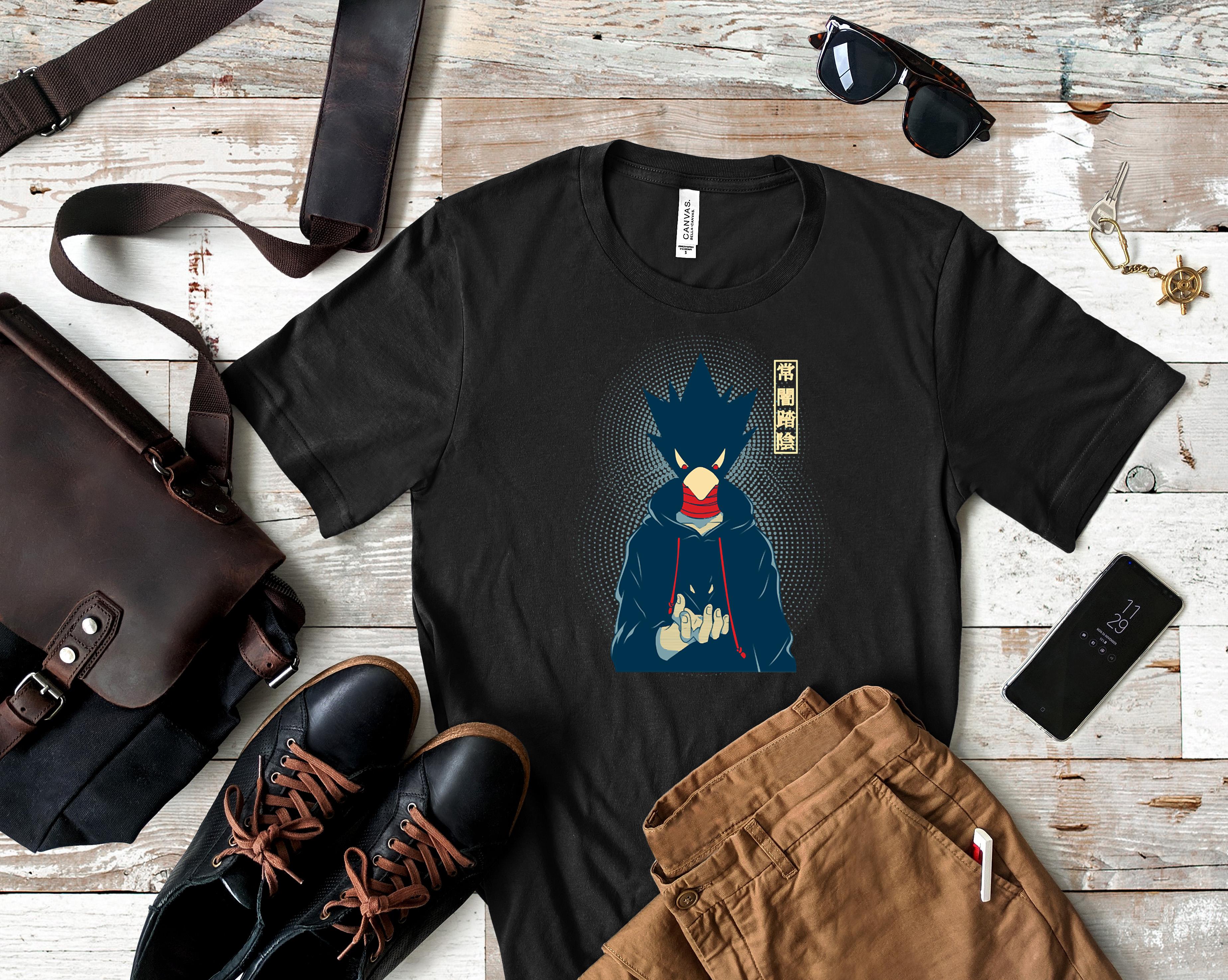 Tokoyami Shirt, Tokoyami T Shirt, Fumikage Tokoyami Action F