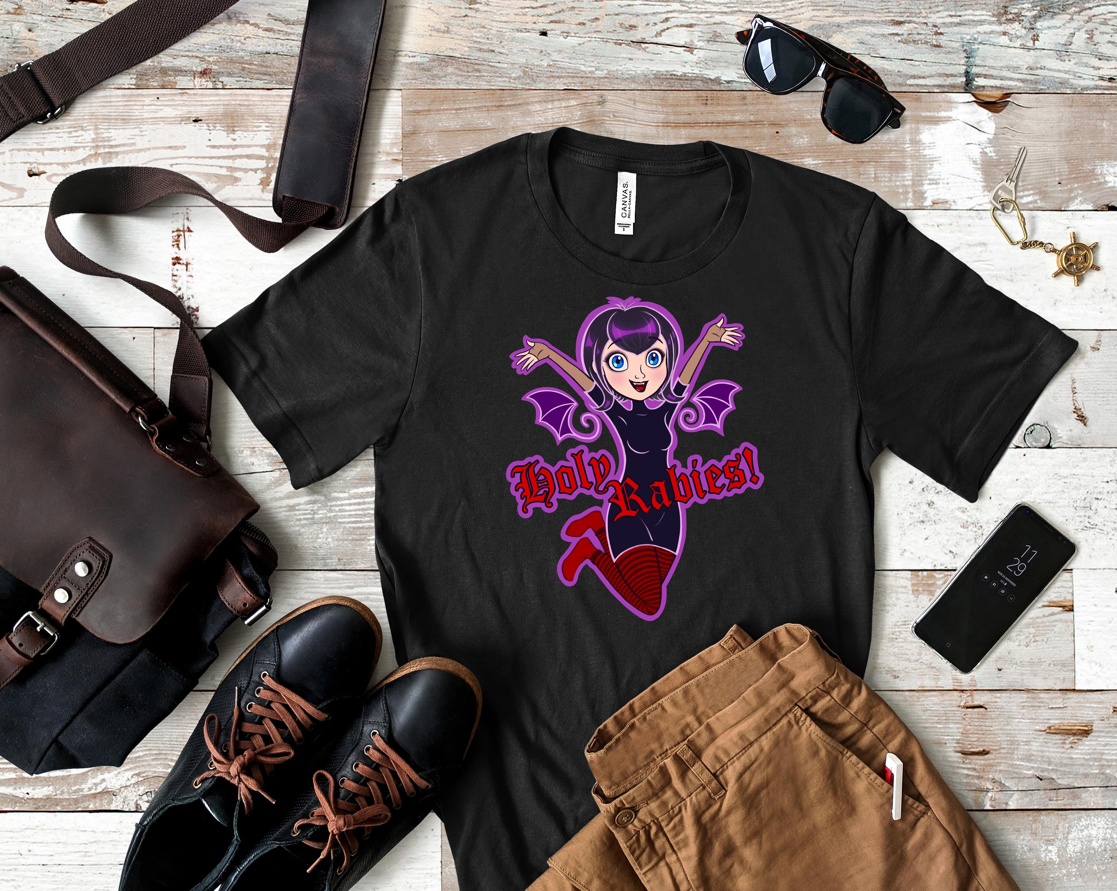 Johnny Hotel Transylvania shirt in personal style context