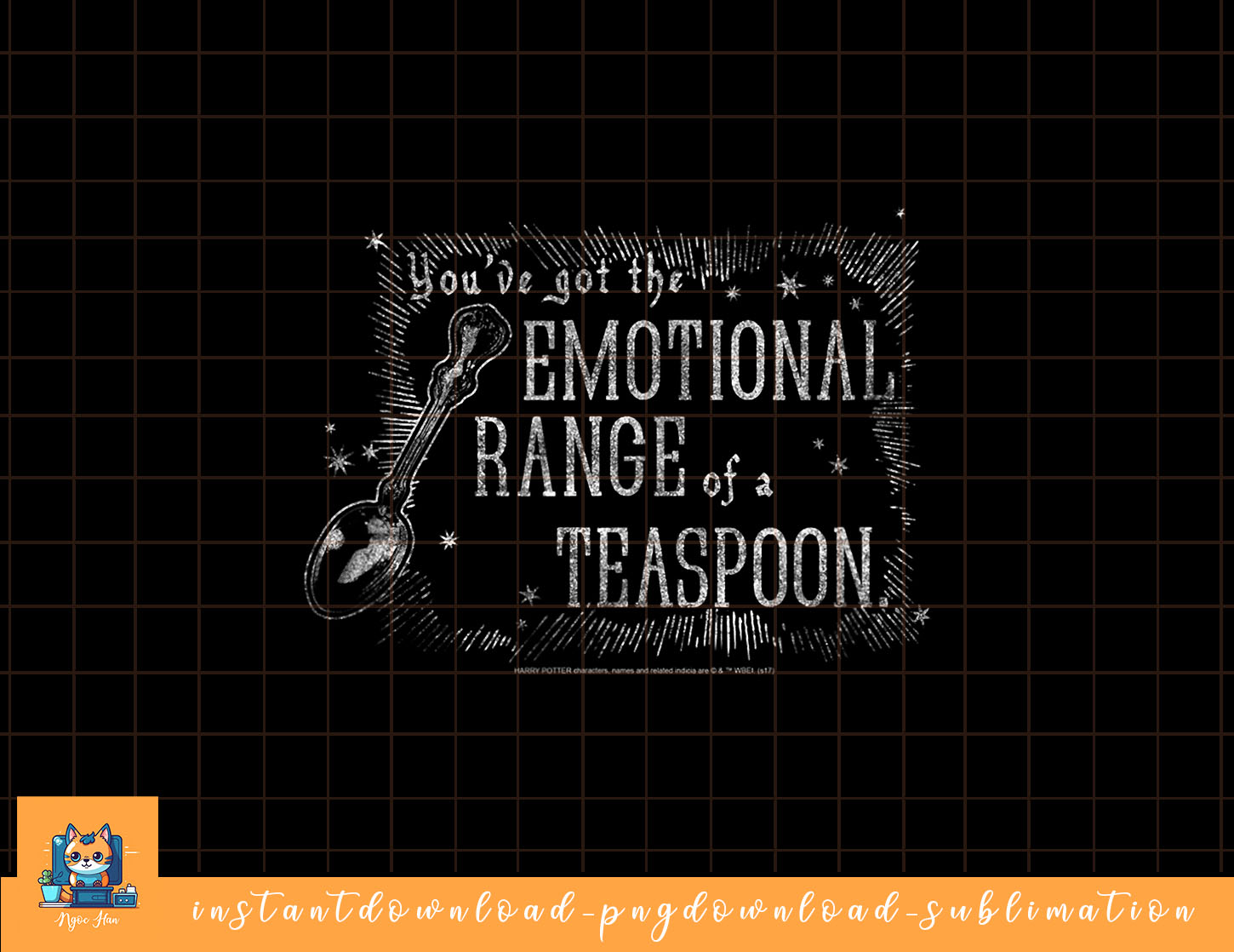 Harry Potter Teaspoon png, sublimate, digital download Inspire Uplift