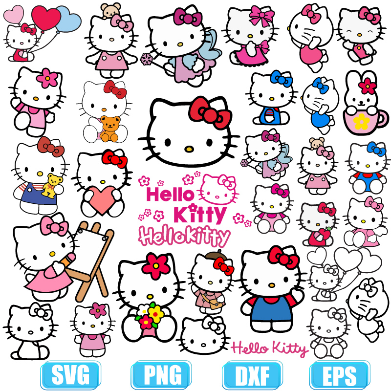 hello kitty bow svg,hello kitty svg,sanrio svg,hello kitty - Inspire Uplift
