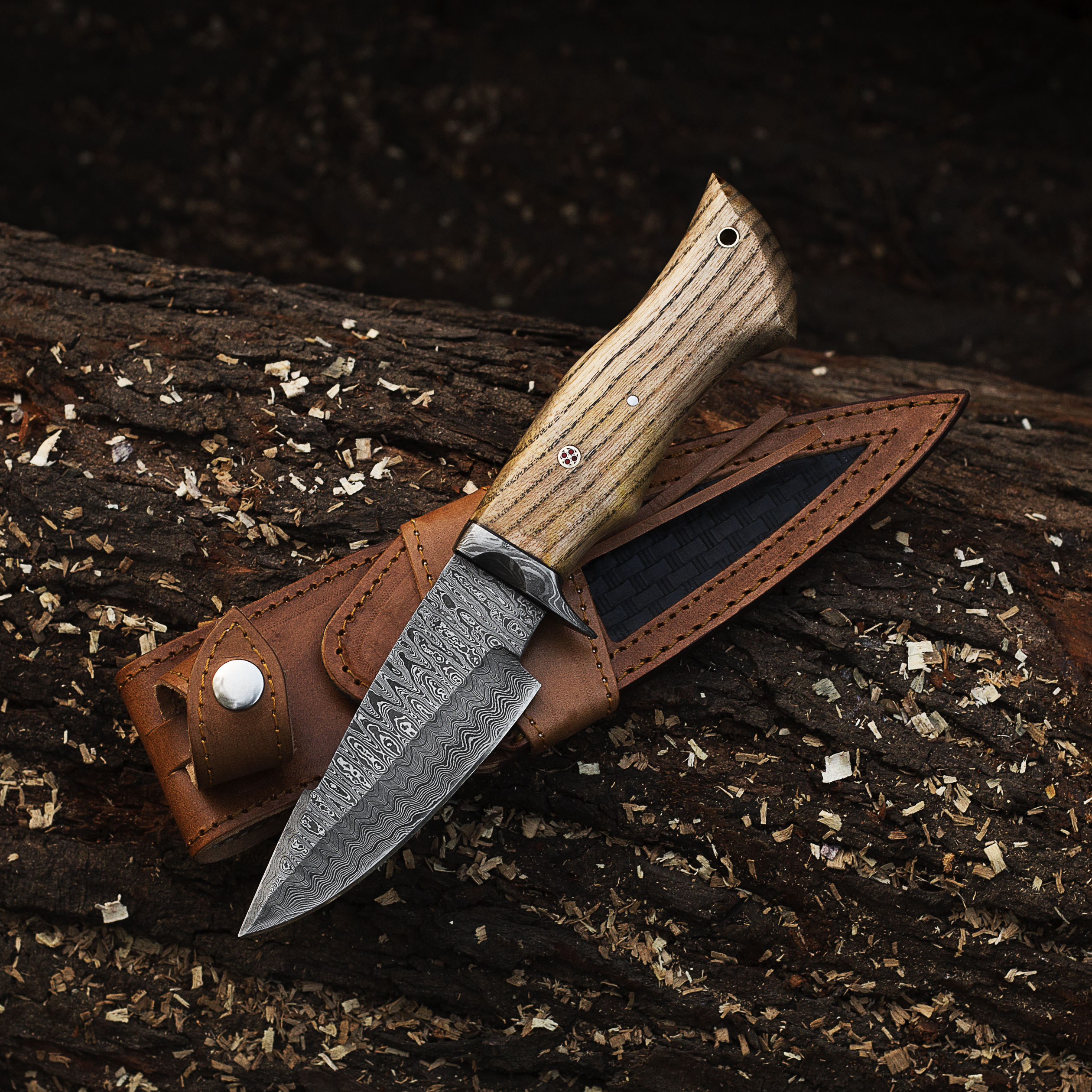 Premium Handmade Damascus Steel EDC Knife
