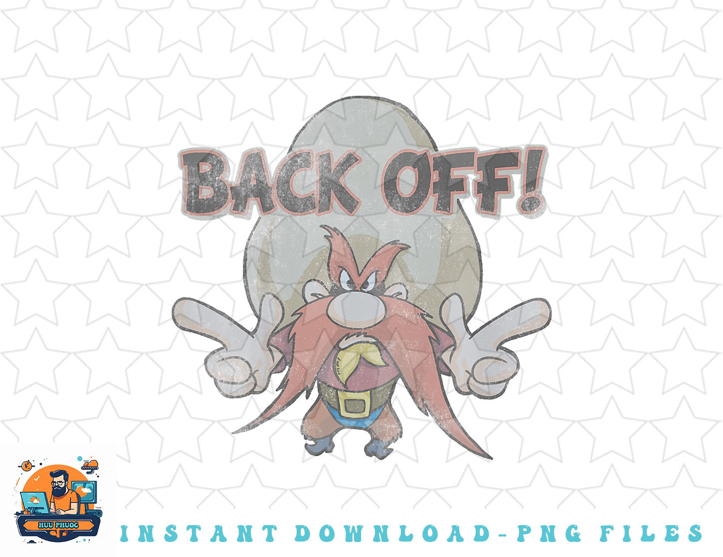 Warner Bros. Yosemite Sam Back-Off Hitch Cover