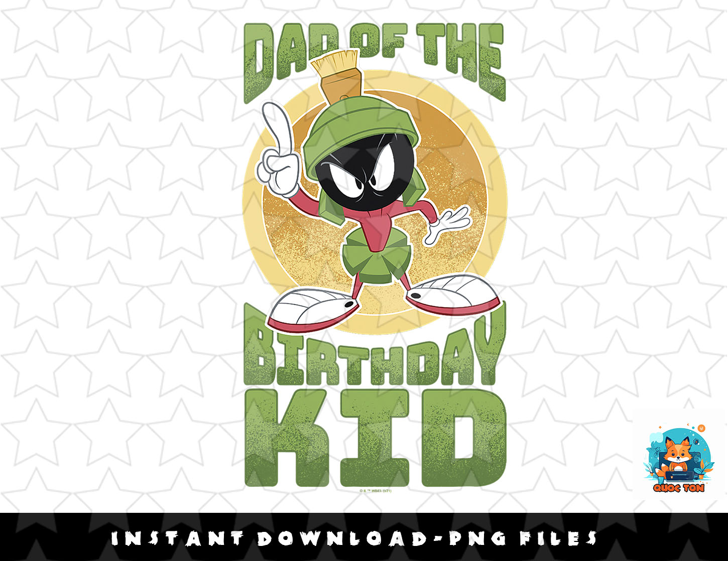 Looney Tunes Marvin The Martian Dad Of The Birthday Kid png, - Inspire