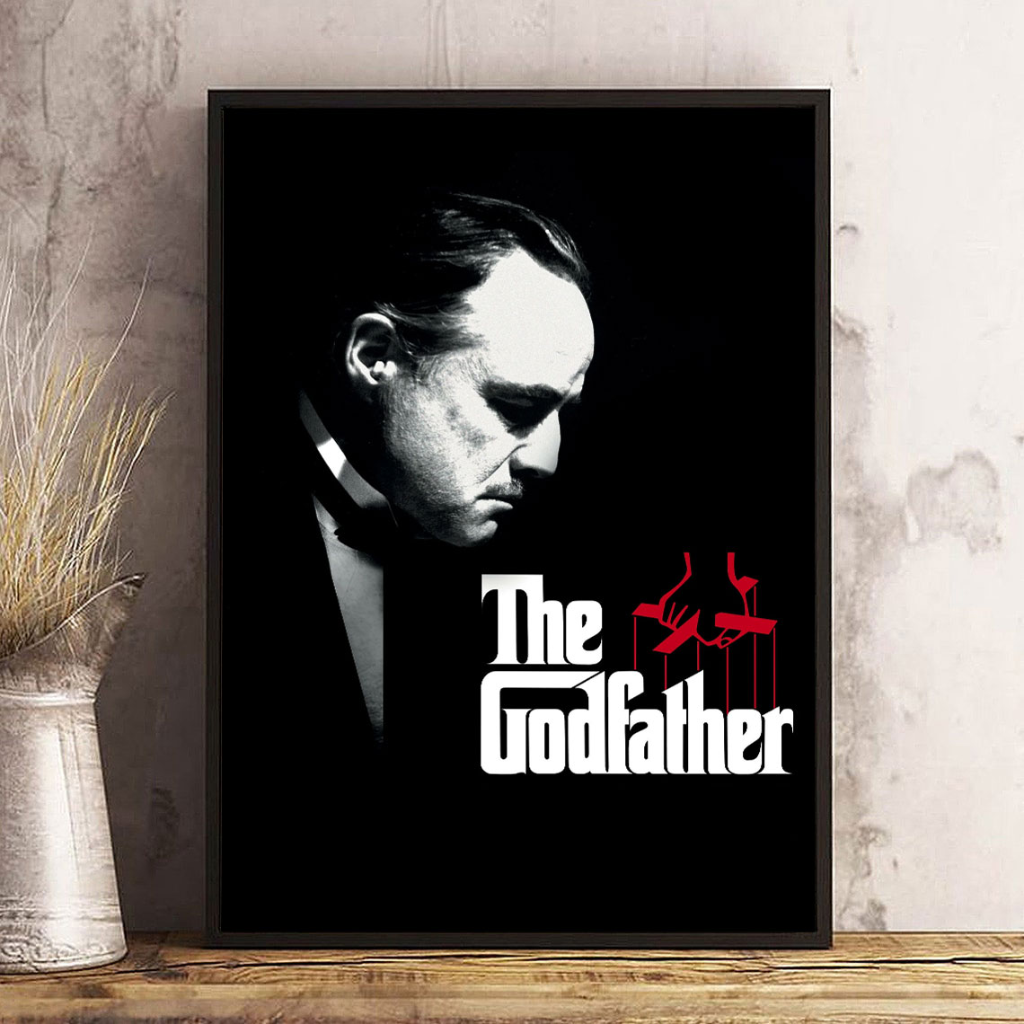 The Godfather Poster, The Godfather Wall Art, Movie Poster, Inspire