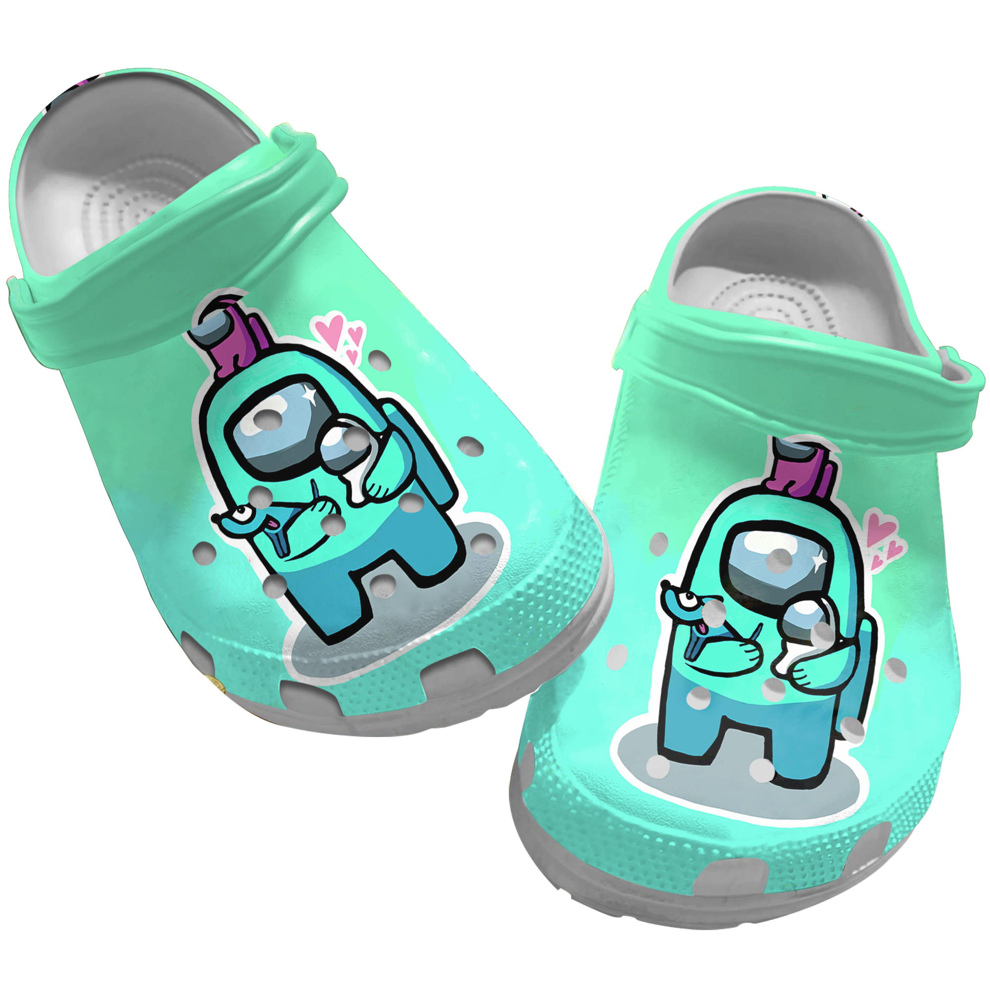 Game Sandals, Among Us Crocs, Among Us Clog Shoes Unisex, Ga Inspire