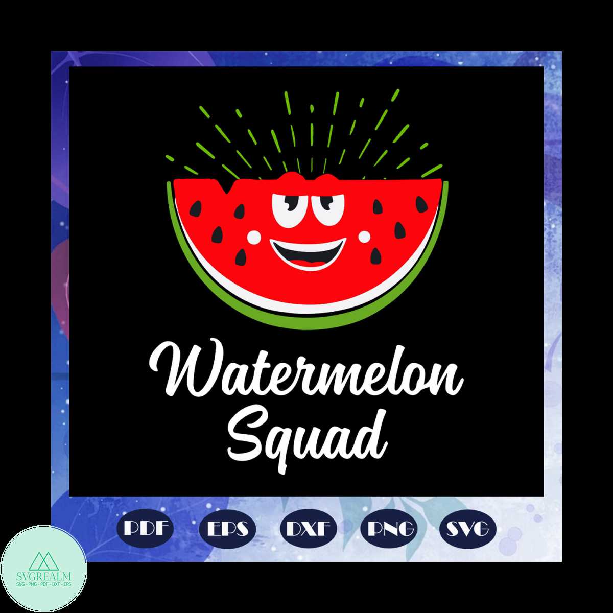 Split Watermelon Svg | Inspire Uplift