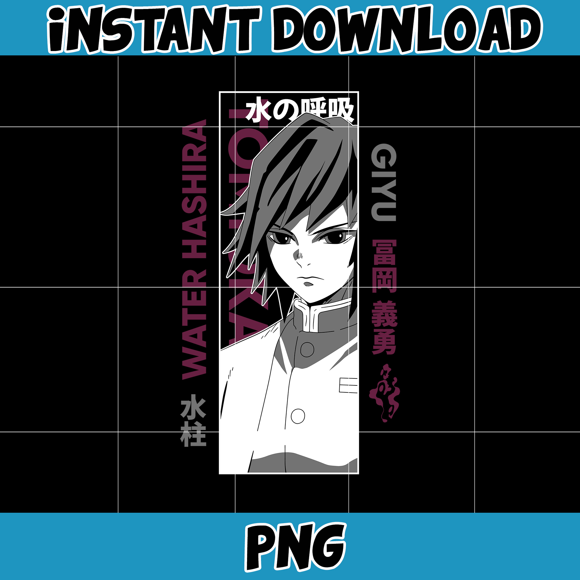 Anime Design PNG Anime Clipart PNG Anime PNG Digital Prints - Inspire ...
