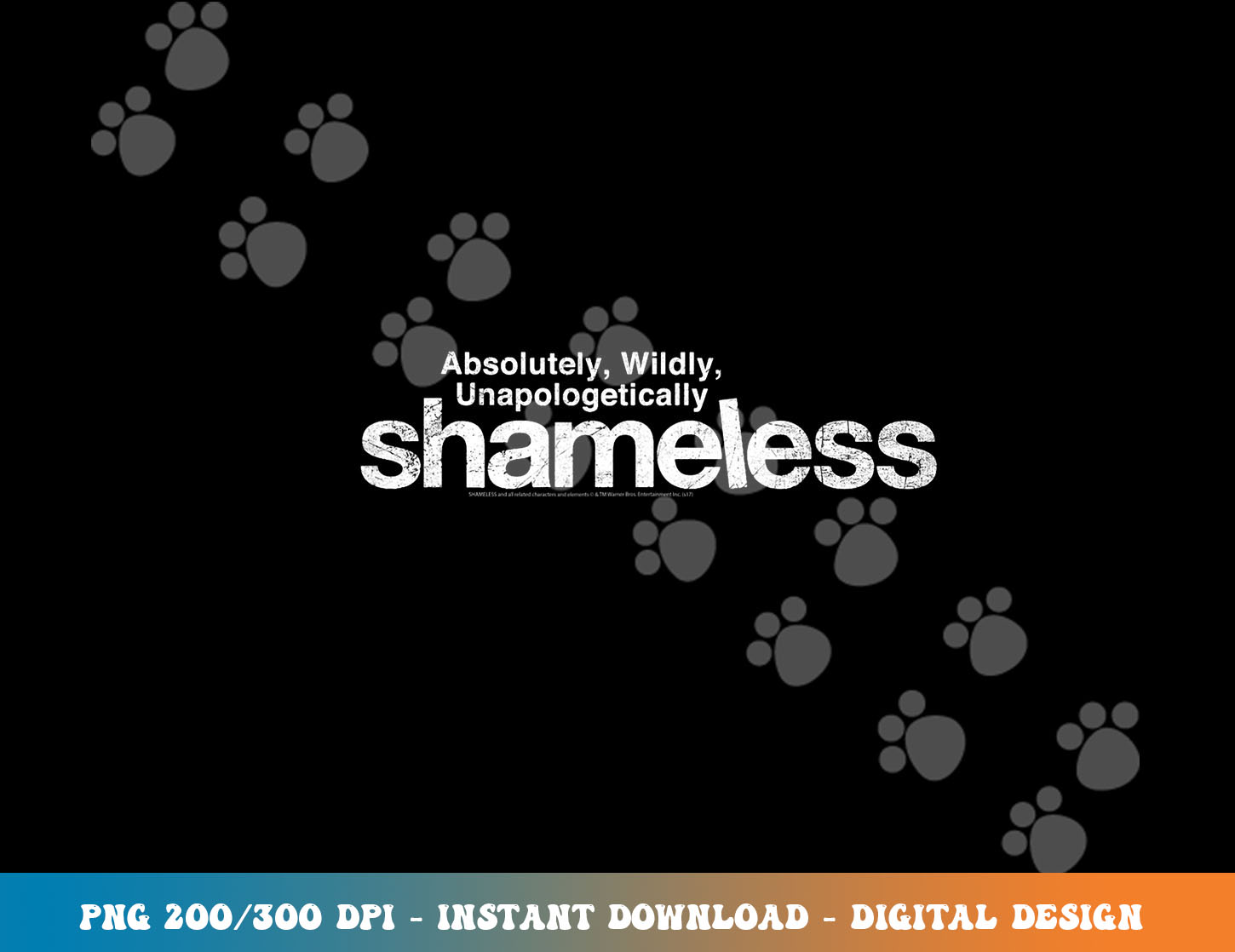 Shameless Logo Red png, sublimation | Inspire Uplift
