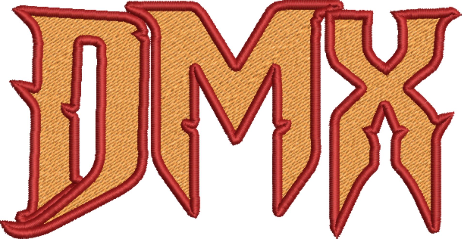 Dmx Rapper Font DMX embroidery | Inspire Uplift