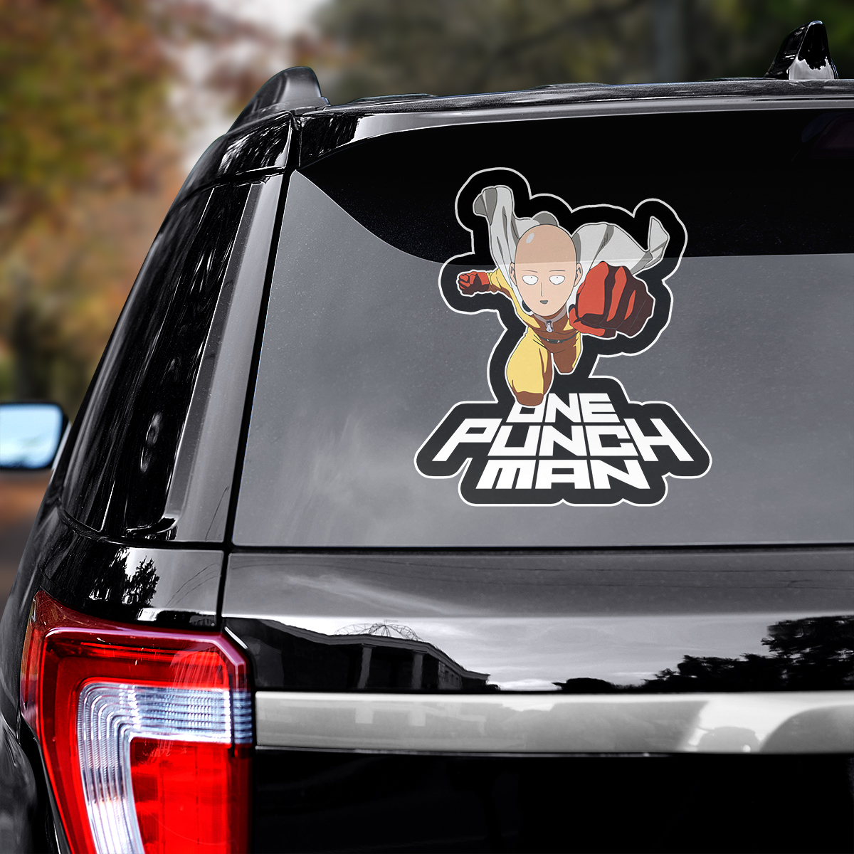 One Punch Man Sticker, Anime Decal, Manga Decal, One Punch M | Inspire ...