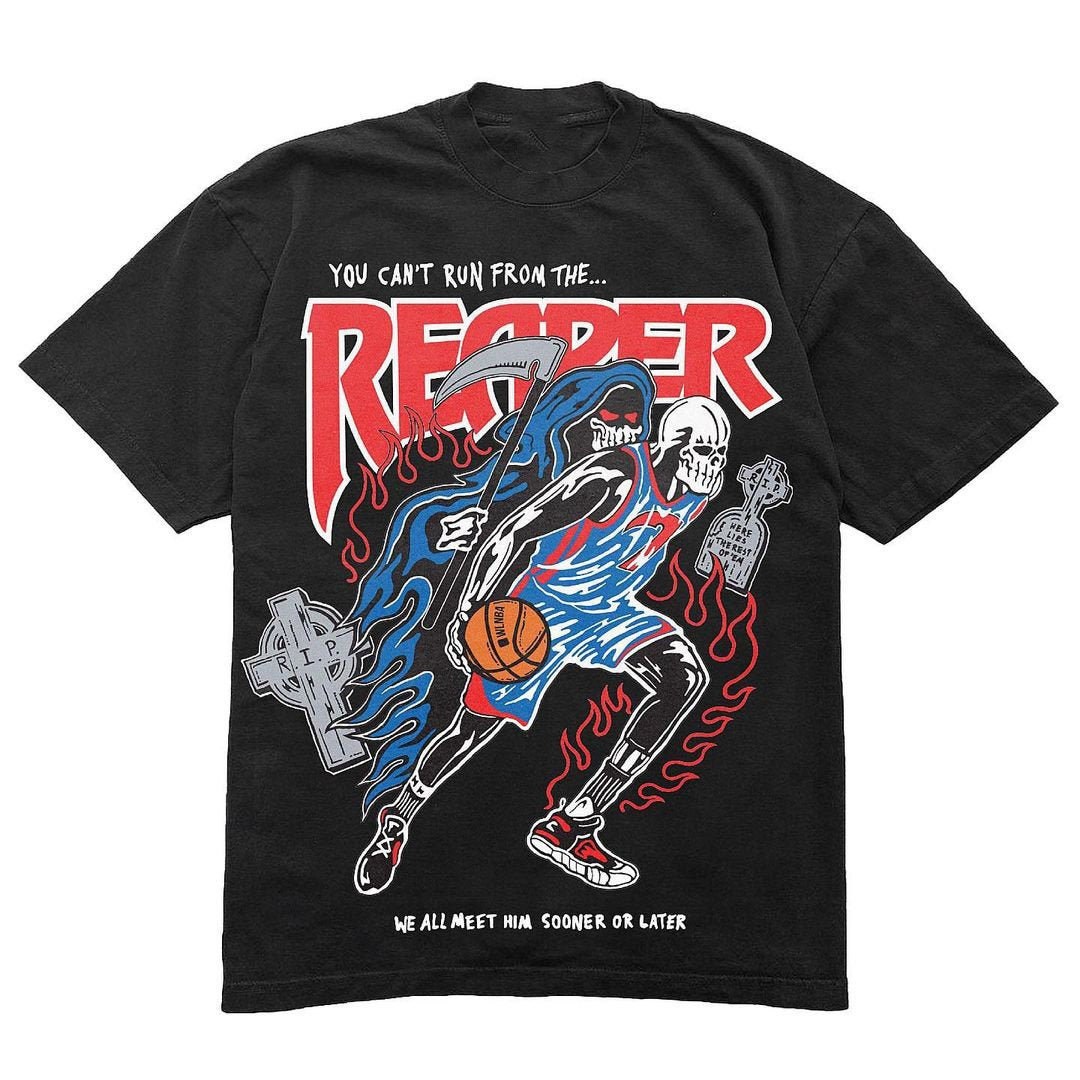 Warren Lotas x Brooklyn The Slim Reaper T-shirt , NBA Kevi