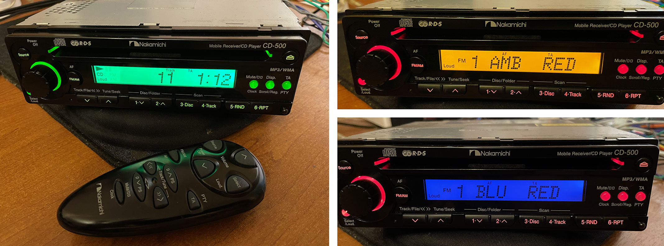 Nakamichi CD-500 ヘッドユニット Nakamichi CD-500 ヘッドユニット