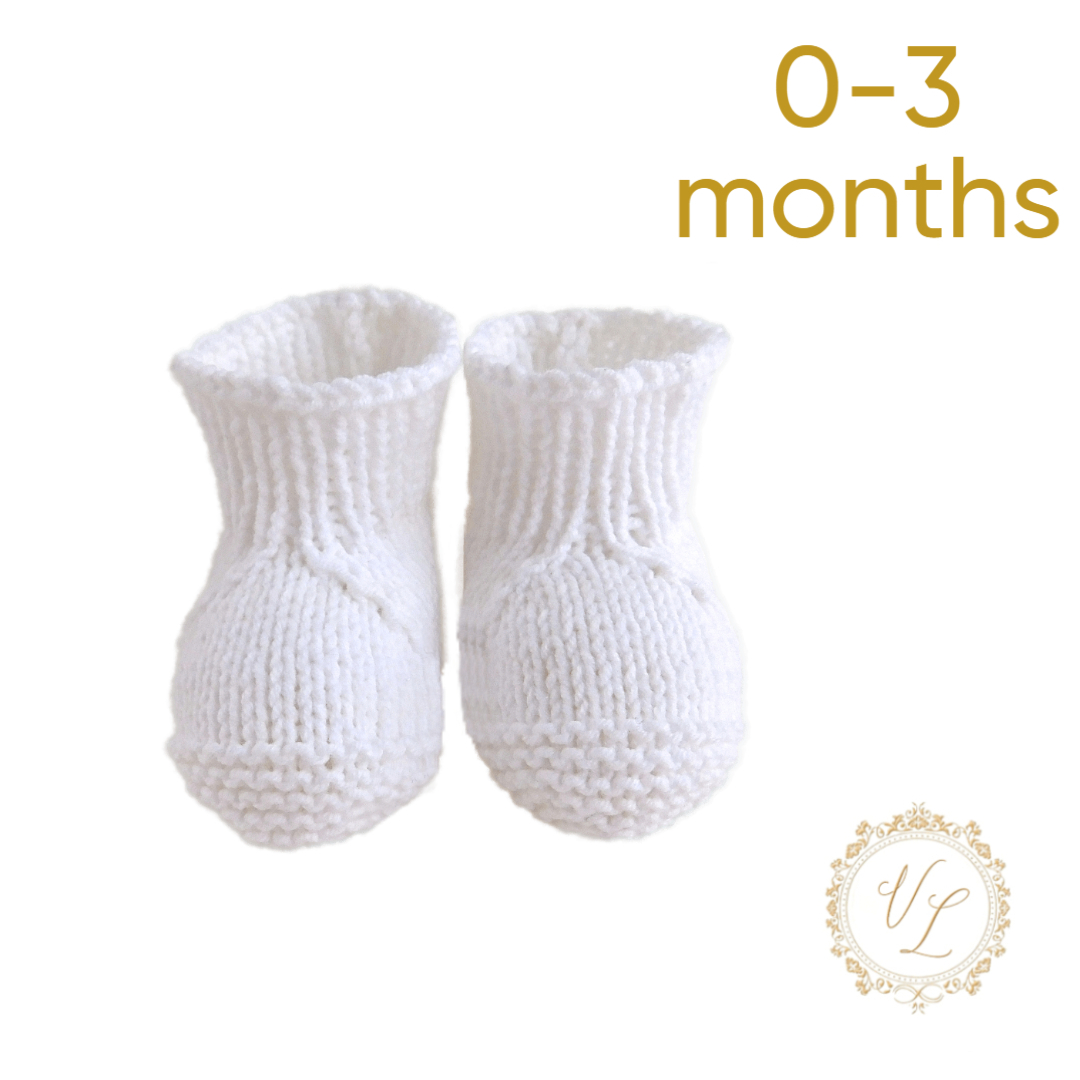 StepbyStep Baby Socks Knitting Pattern Vitalina Inspire Uplift