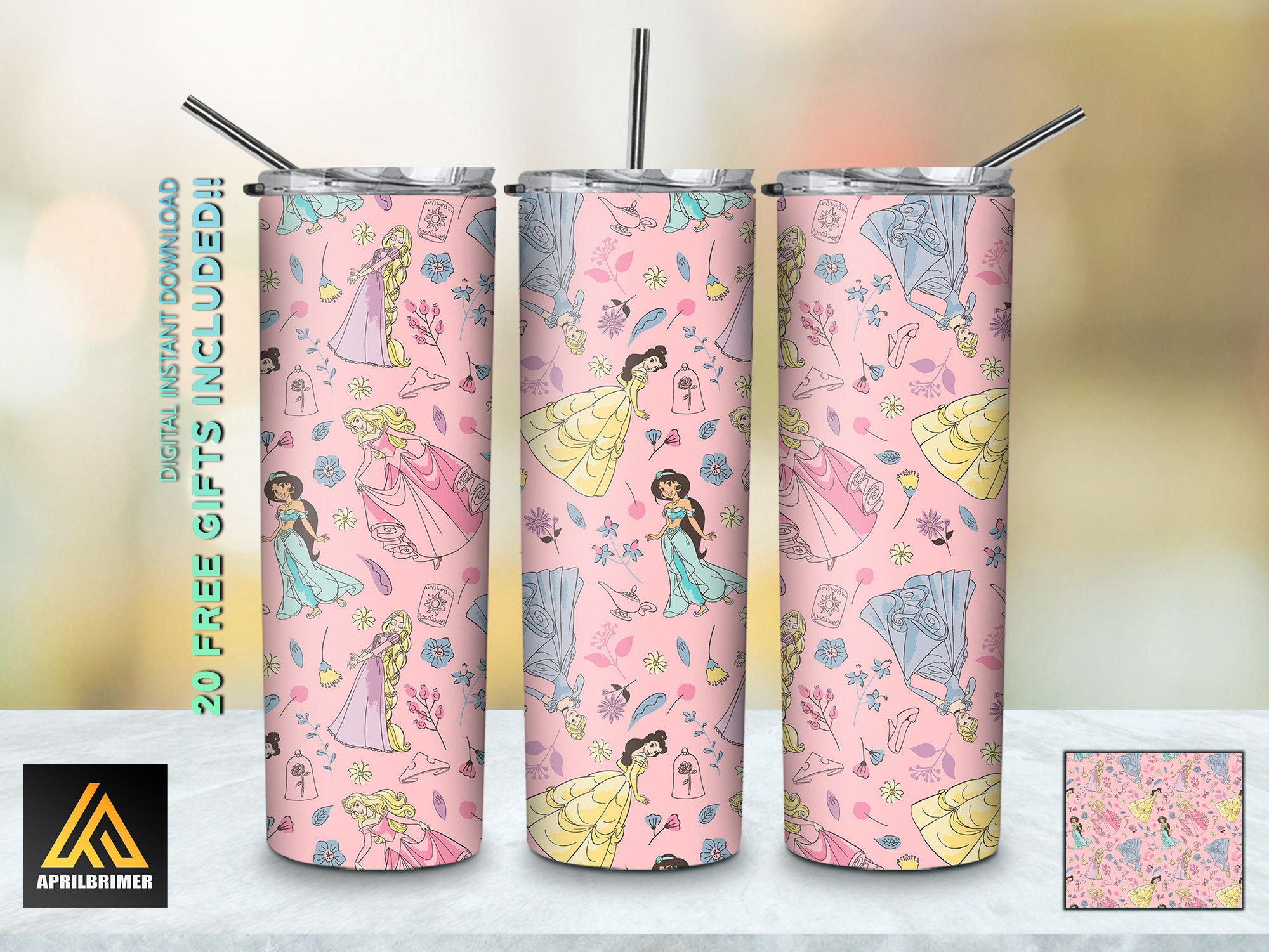 Magical Transformations Disney Princesses Tumbler, Disney Pr Inspire