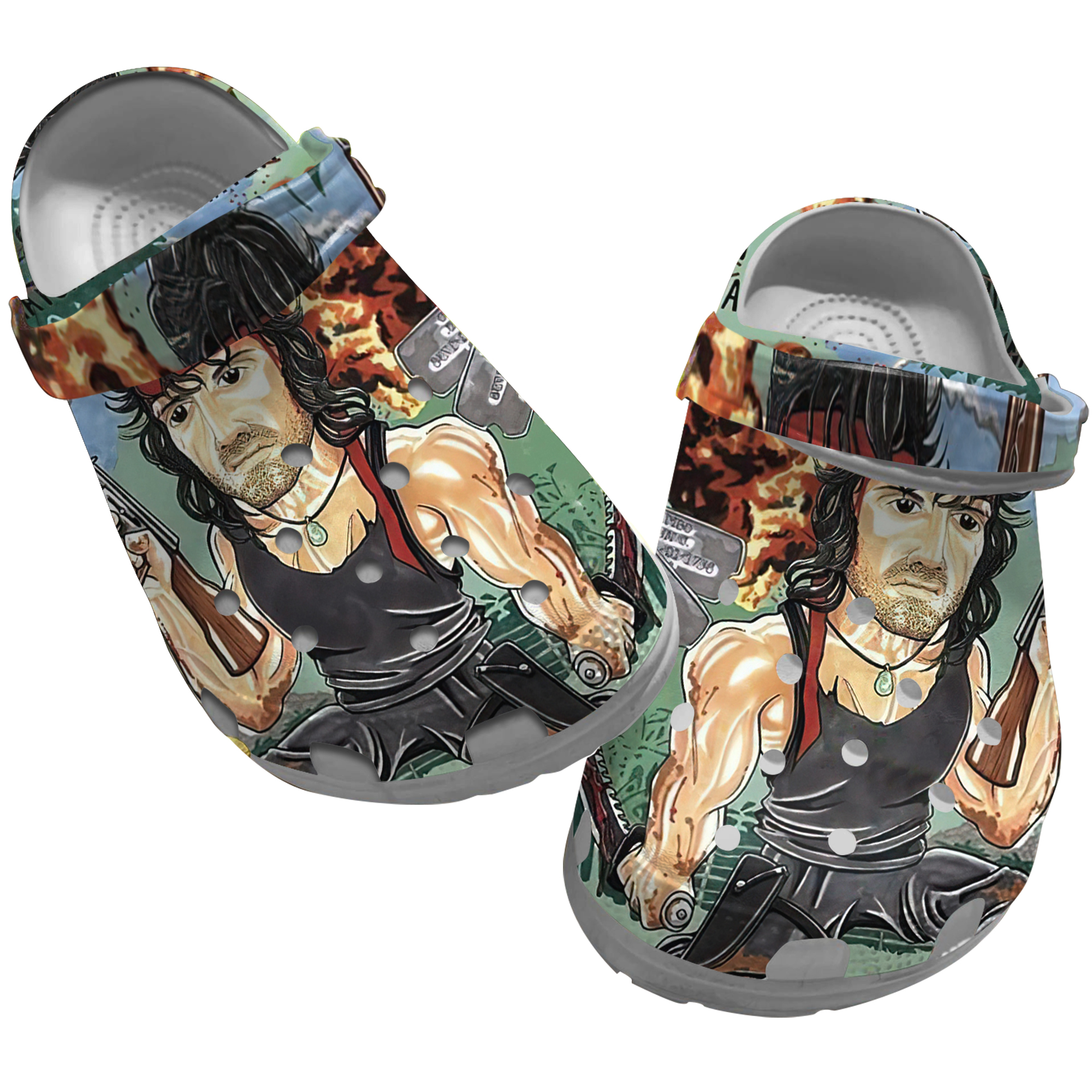 rambo slippers
