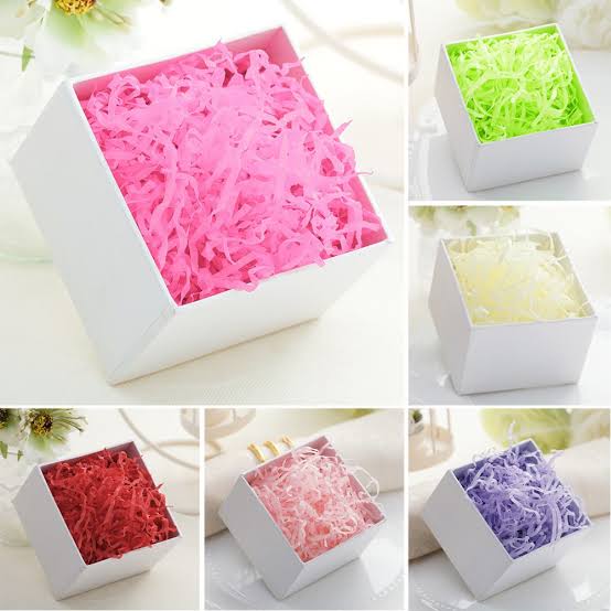 Crinkle Shredded Paper Gift Box Inspire Uplift