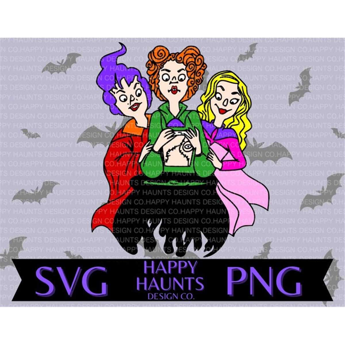 Hocus pocus SVG, easy cut file for Cricut, Layered by colour - Inspire ...