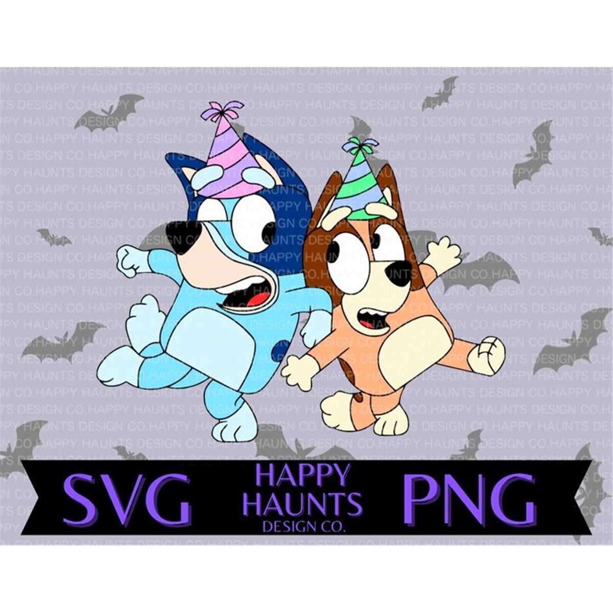 Easy Cut File Party dogs SVG, easy cut file for Cricut, layered by colour | Inspire ...
