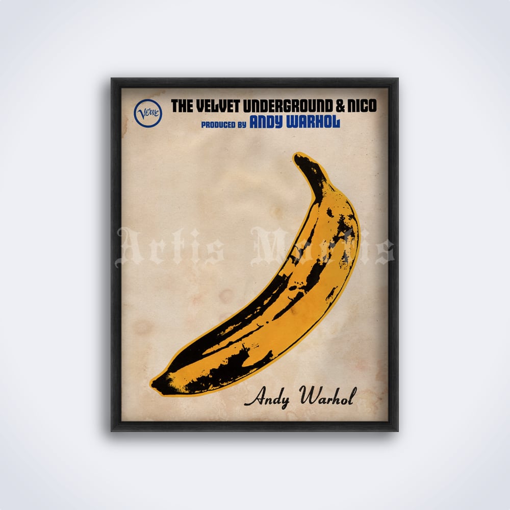 T-shirt Andy Warhol SPRZNY – The Velvet Underground & Nico, Taille M, Rouge (neuf Avec étiquettes)