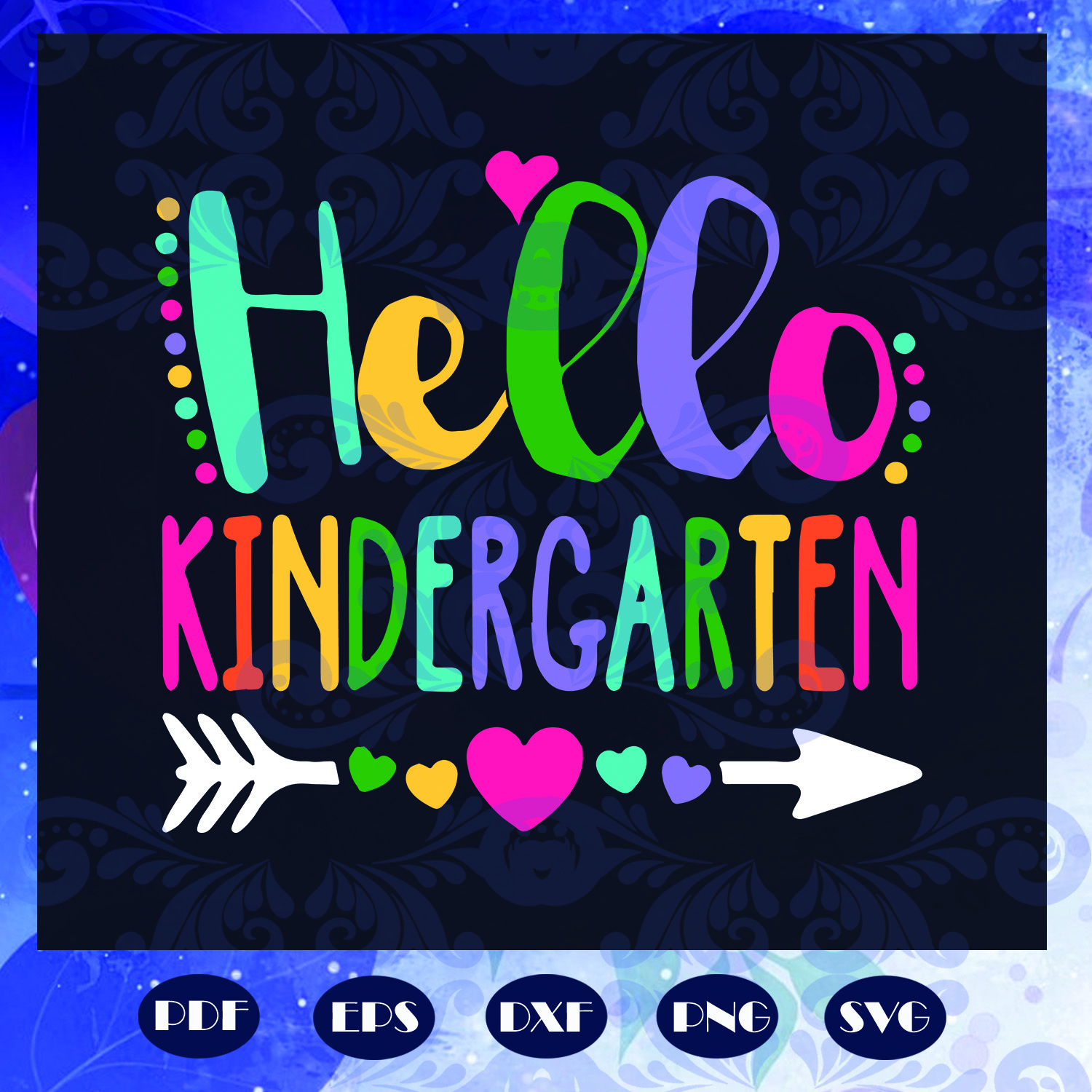 Hello kindergarten svg, back to school svg, school svg, kind | Inspire ...