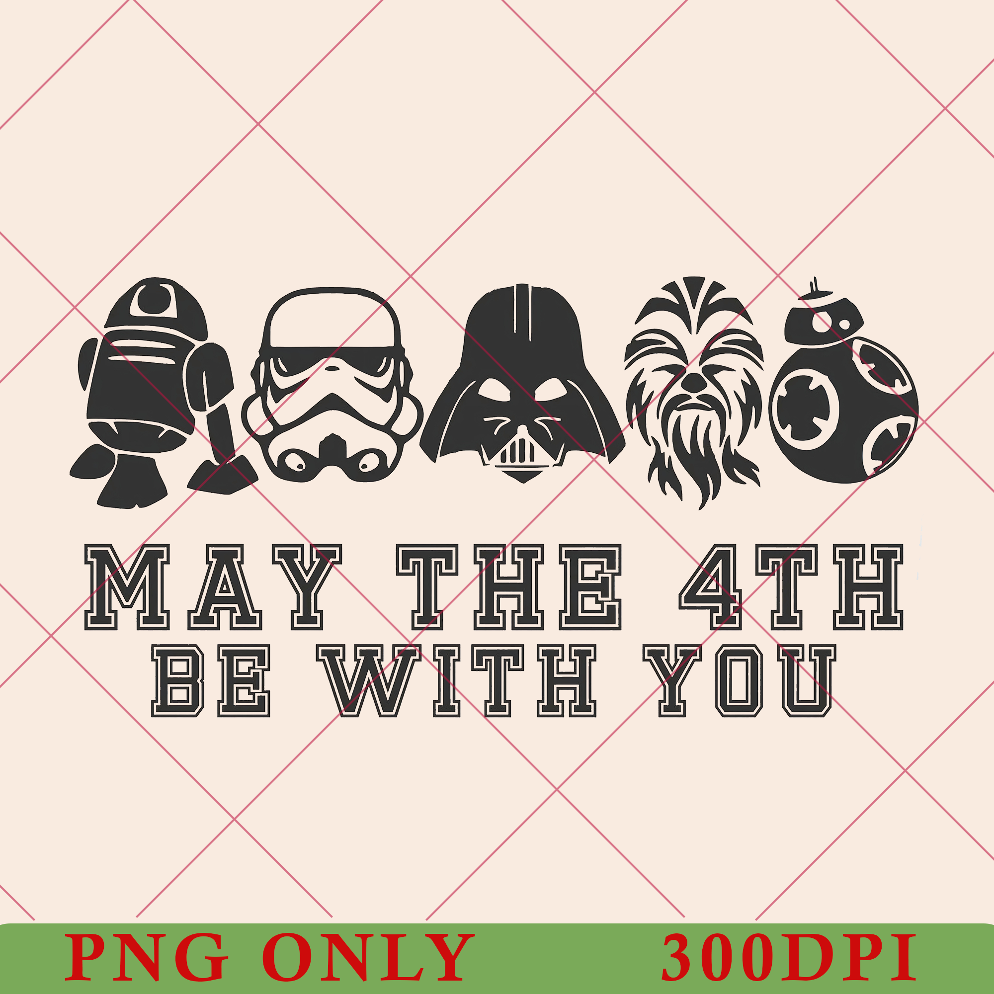 Funny Star Wars PNG, Retro Star Wars PNG, Star Wars A New Ho - Inspire ...