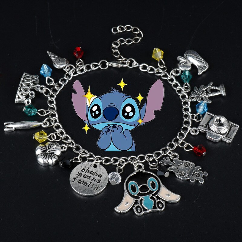 Disney Cartoon Lilo Stitch Inspired Bracelet Diy Stitch Pe Inspire Disney Cartoon Lilo Stitch Inspired Bracelet Diy Stitch Pe Inspire