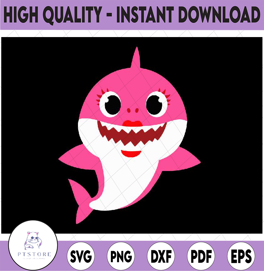Mommy Shark SVG, Cricut Cut files, Shark Family doo doo doo - Inspire Uplift