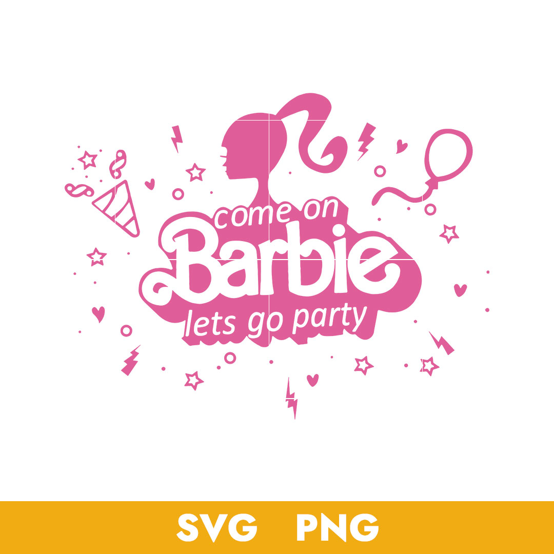 Party Logo Come Barbie Come On Barbie Let's Go Party Bundle Png