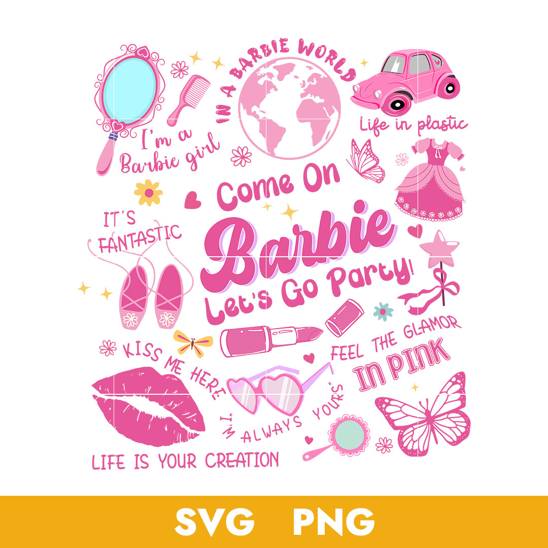 Barbie Girl Let's Go Barbie Let's Go Party Let's Go