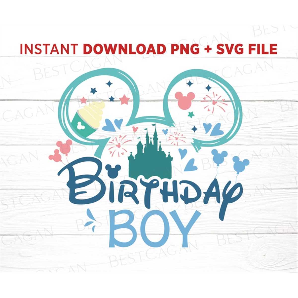 Family Birthday Boy Svg, Birthday Party Svg, Happy Birthday - Inspire