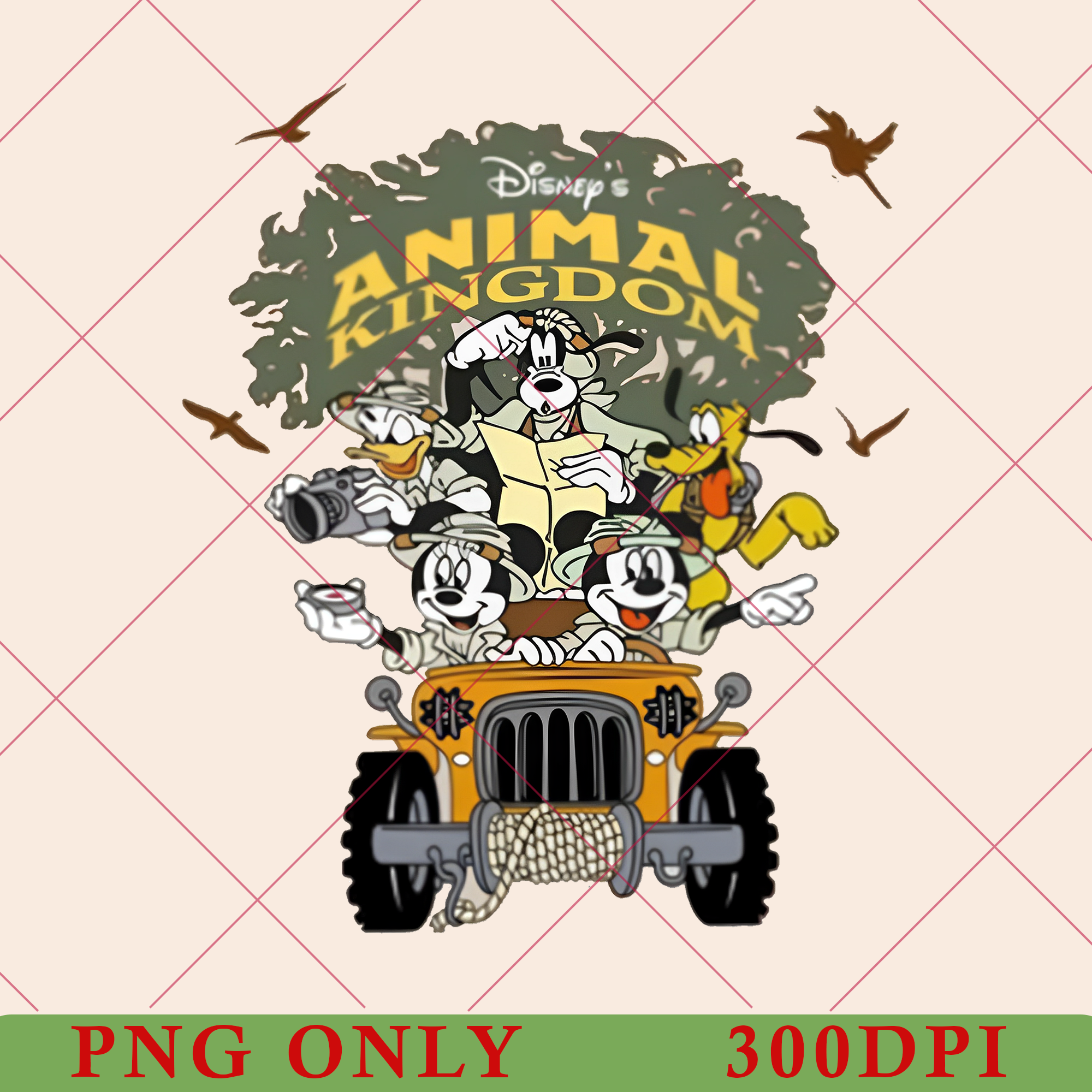Disney Animal Kingdom PNG, Animal Kingdom PNG, Mickey Safari - Inspire ...