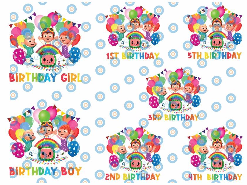 Birthday Boy Png, Age 1st 2nd 3rd 4th Pn Inspire