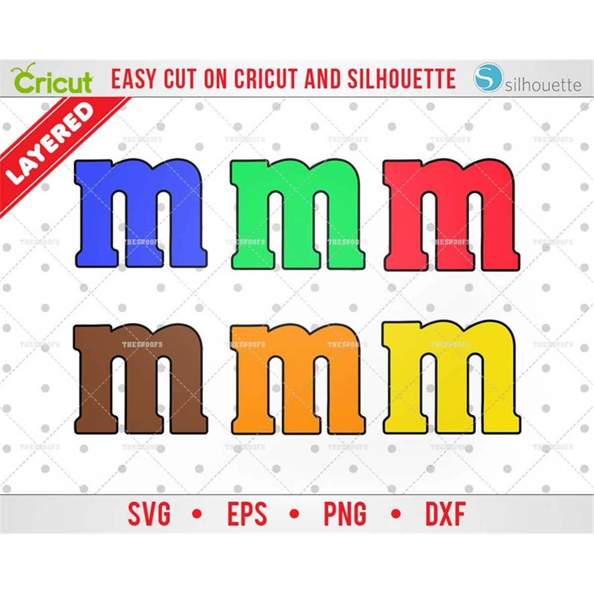 Layered SVG, Vector, Cut Files for Cricut and Silhouette, Re | Inspire ...