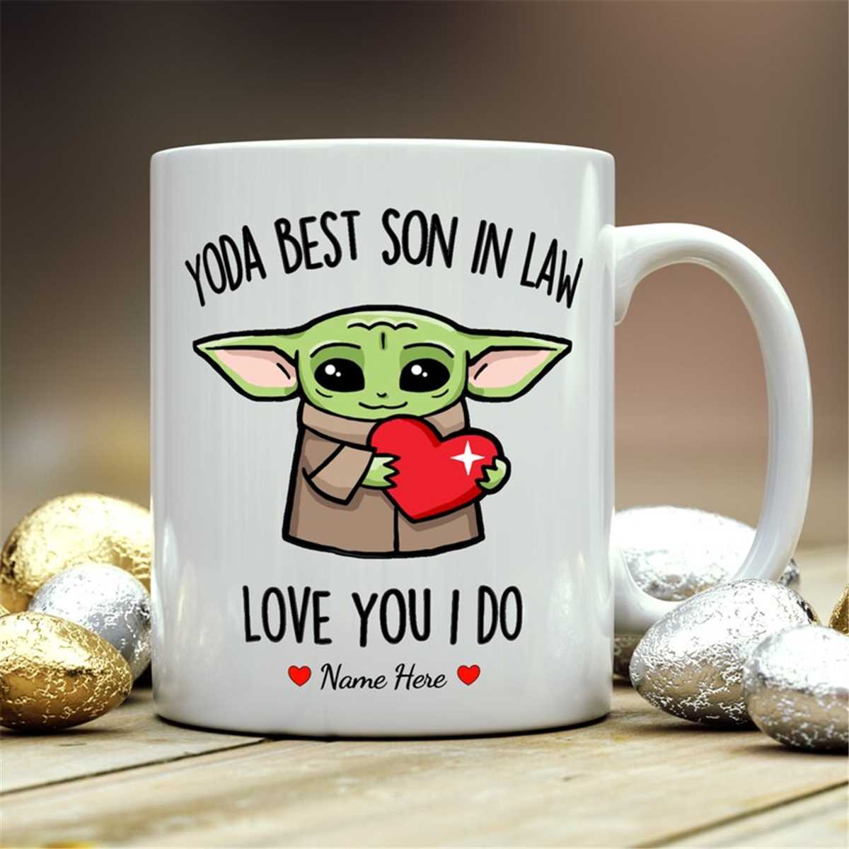 Son In Law Gifts, Yoda Best Son In Law, Funny Gift For Son I