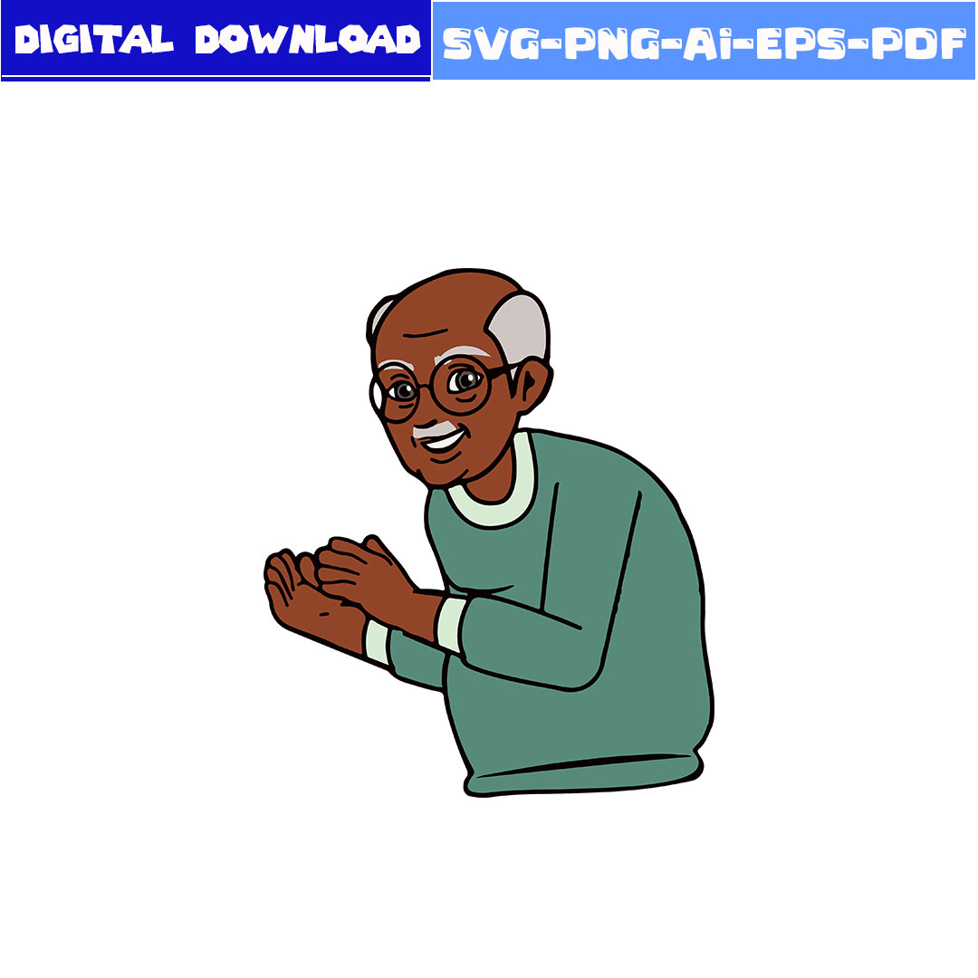 Gracie's Corner Grandpa Svg, Gracie's Corner Svg, Cartoon Sv Inspire