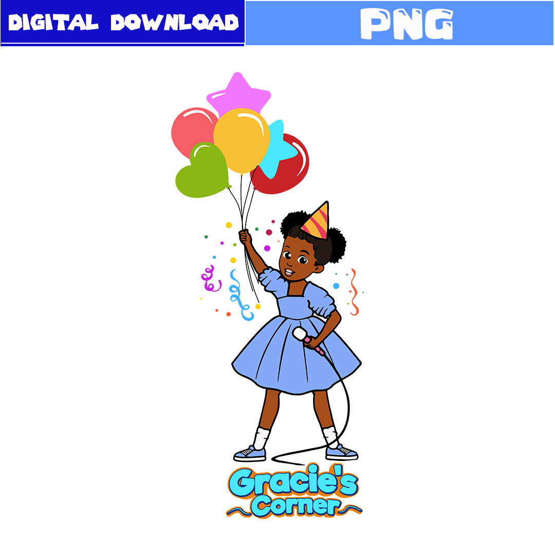 Gracie's Corner Birthday Girl Svg, Gracie's Corner Party Svg Inspire