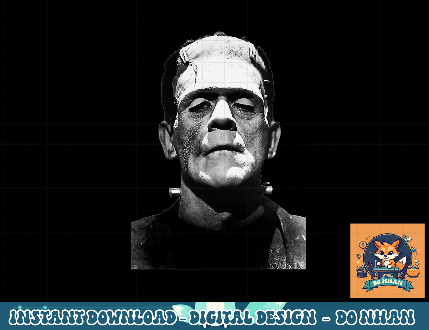 Classic Halloween Monster Horror Movie Frankenstein Monster Inspire