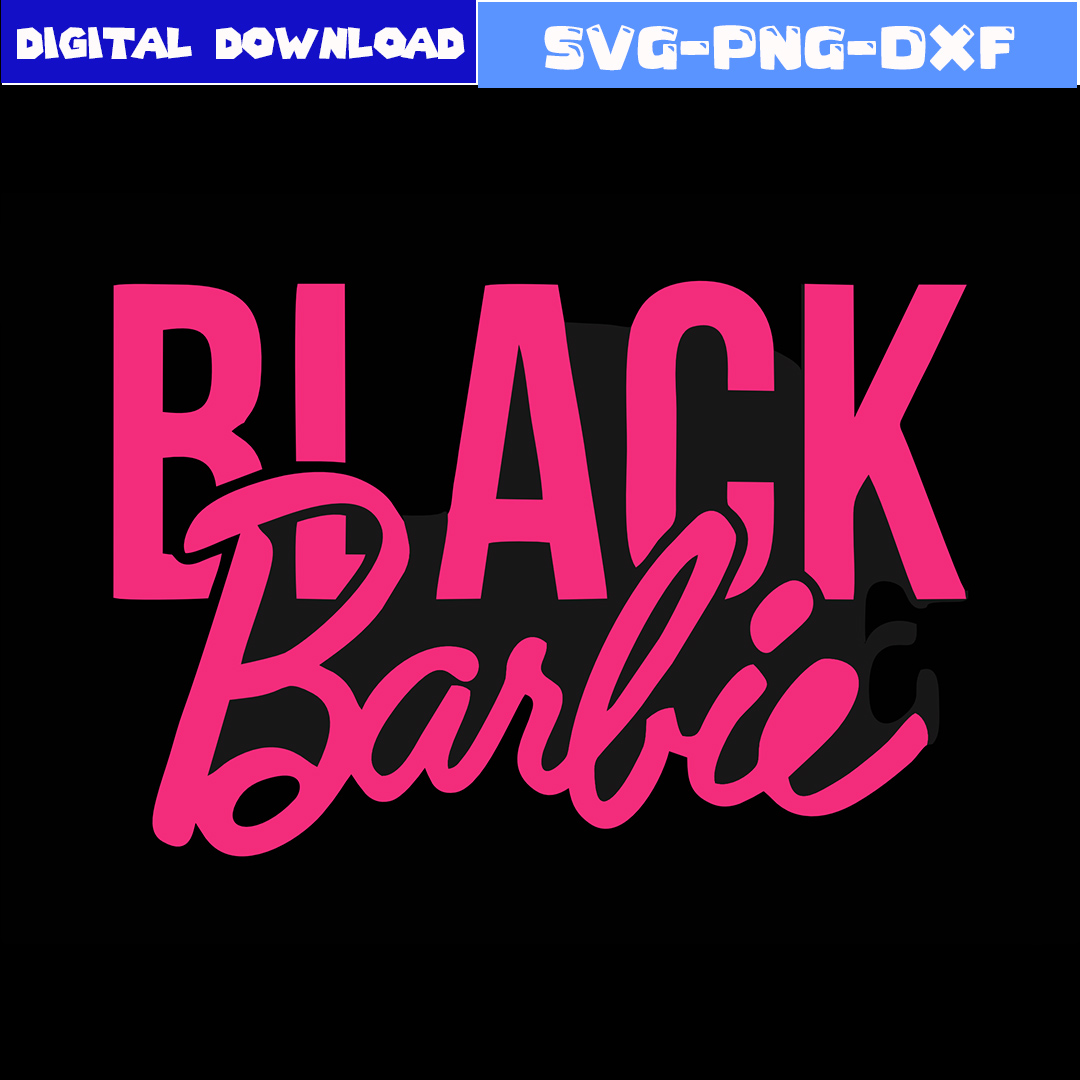 Black Barbie Svg, Barbie Princess Svg, Princess Svg, Barbie - Inspire Uplift