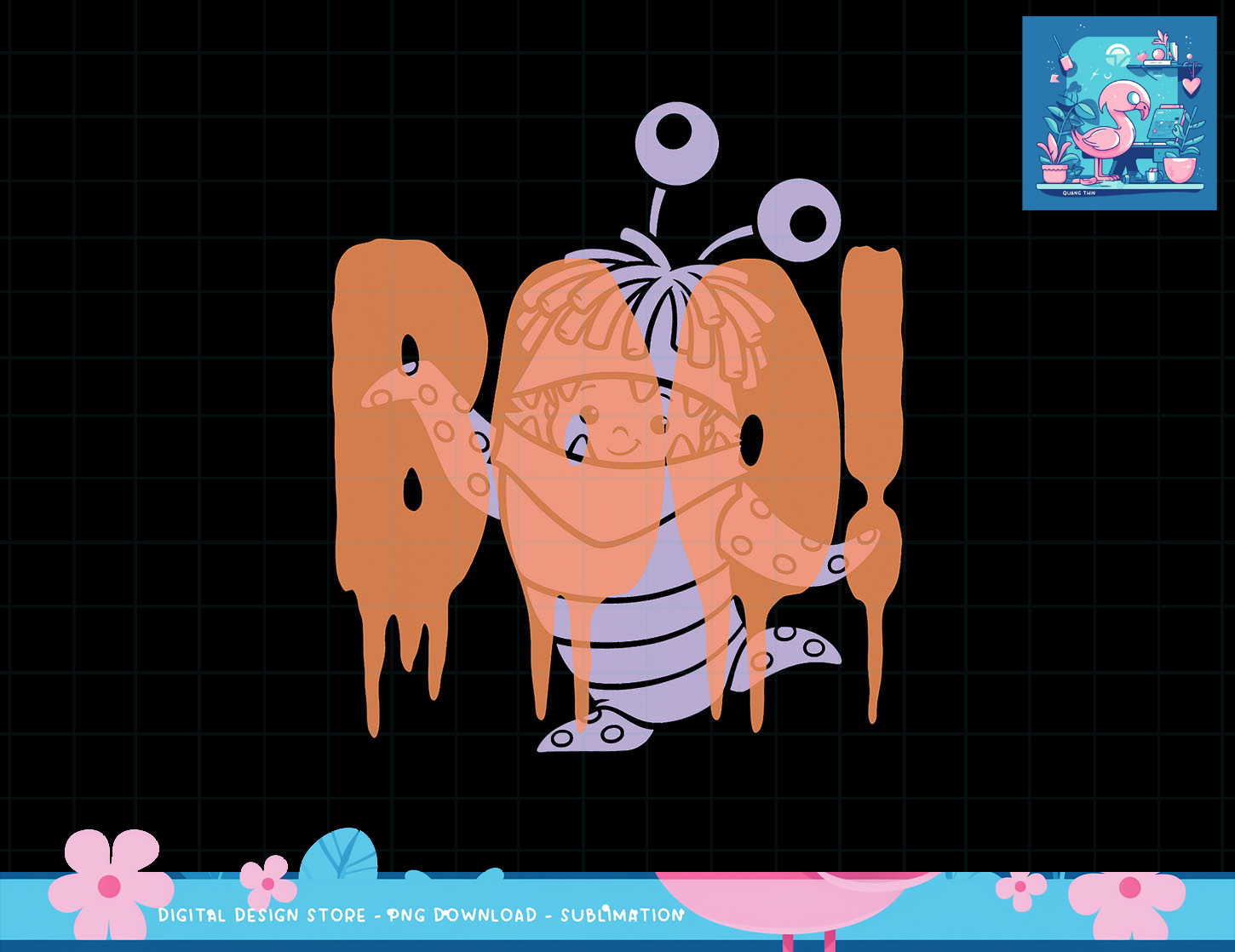 Disney Pixar Monsters Inc. Boo Halloween png, sublimation co | Inspire ...