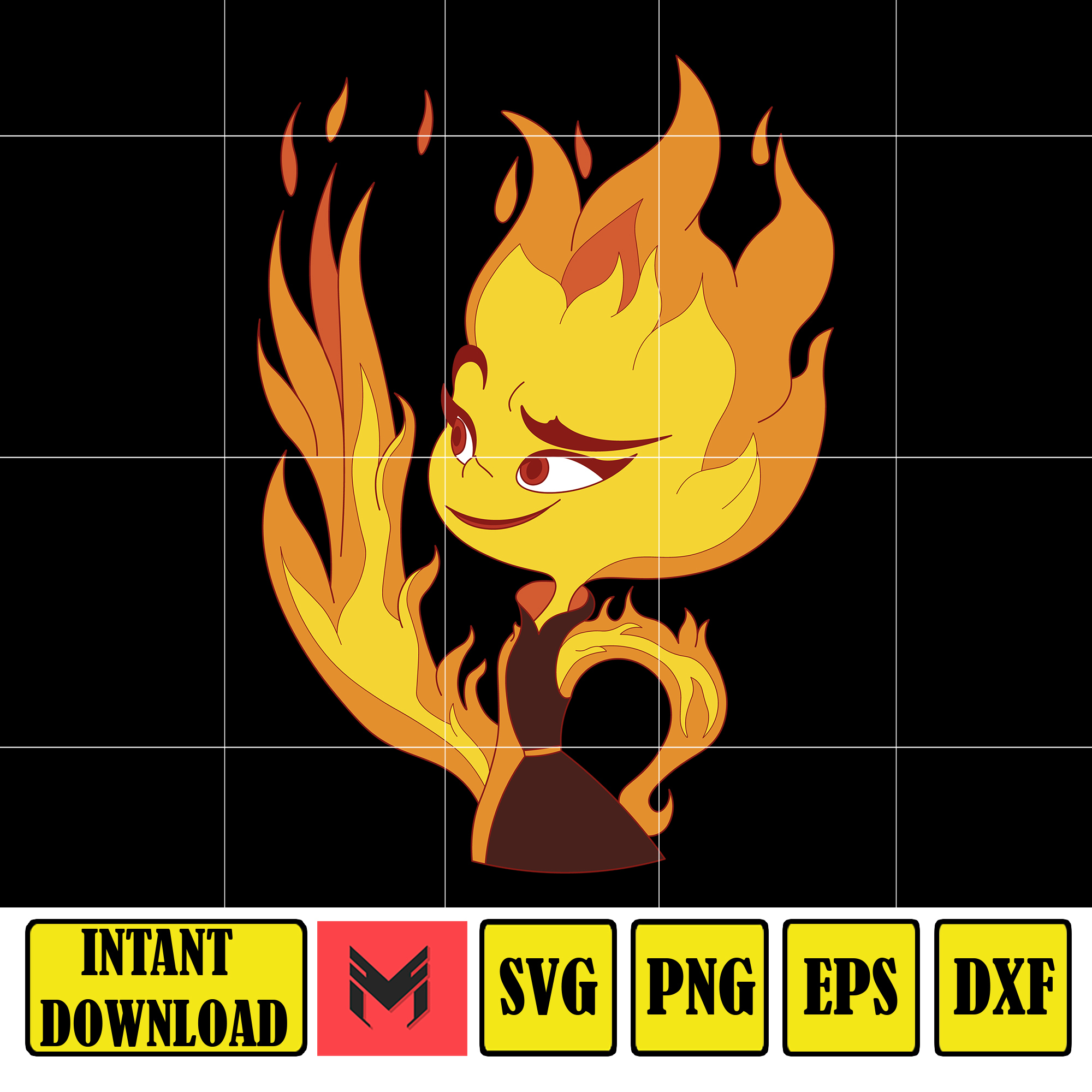 Elemental clipart set Svg, Elemental Svg cut files for Cricu | Inspire ...