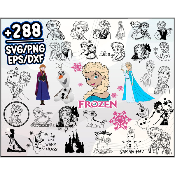 Frozen SVG, Frozen PNG, Frozen Logo, Frozen Clipart, Elsa PN | Inspire ...