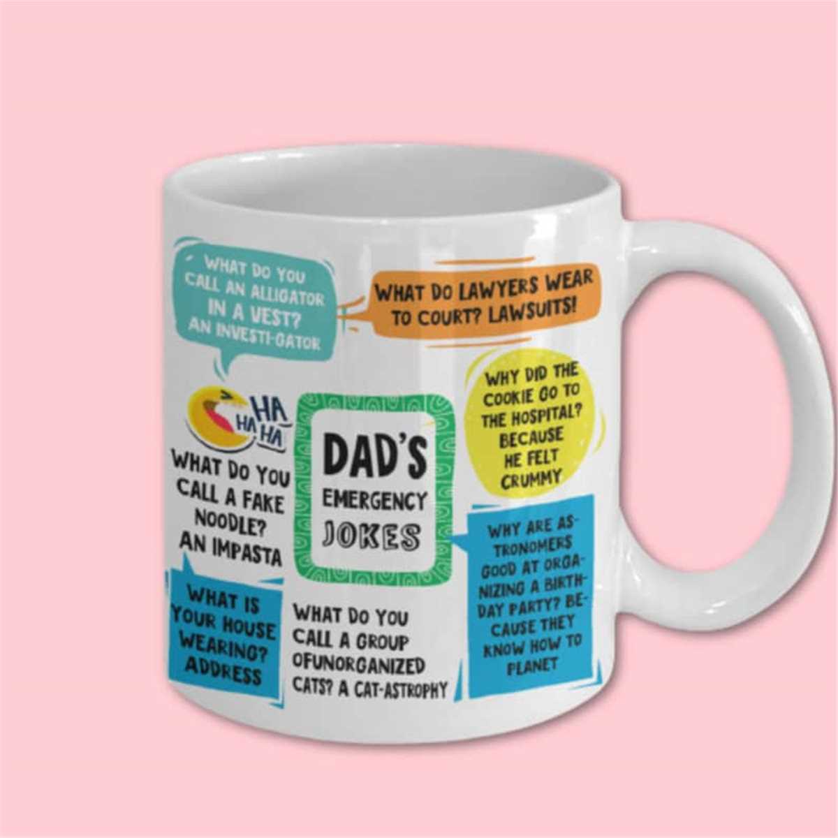 Dad Jokes Mug Funny Dad Mug Humorous Dad Gift Gift for